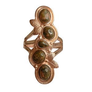 Timna Sz 11 Jewelry Collection Copper Ukanite Ring
